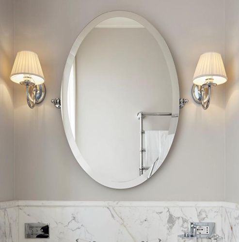 Зеркало в ванную Devon Devon Beauty DEBEAUTYCR 70х90 цвет хром