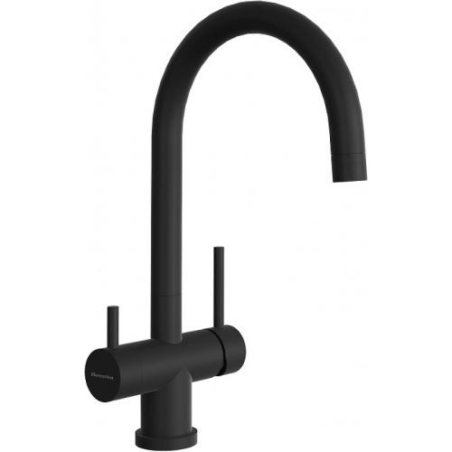 Смеситель для кухни Florentina Клио 333.13Н.2123.501 на раковину нуар