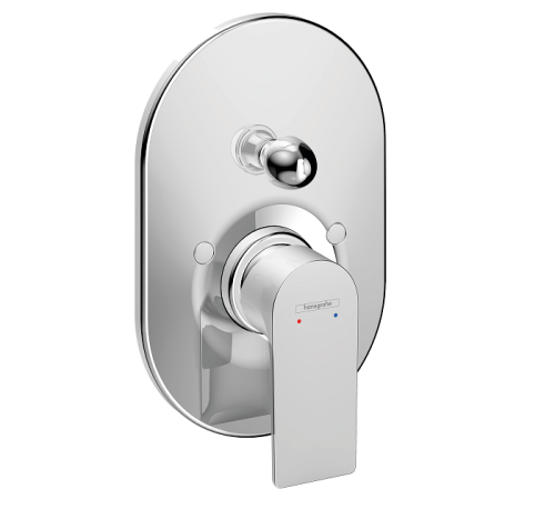 Смеситель Hansgrohe Rebris E 72459000 настенный встраиваемый хром без термостата