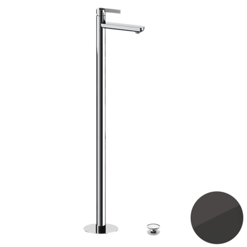 Смеситель для раковины Daniel Club ANC688CF напольный черный хром