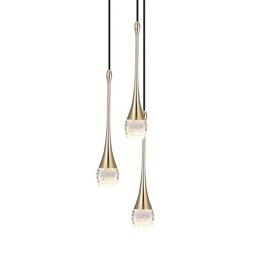 Светильник подвесной Delight Collection P0844-3B s-gold