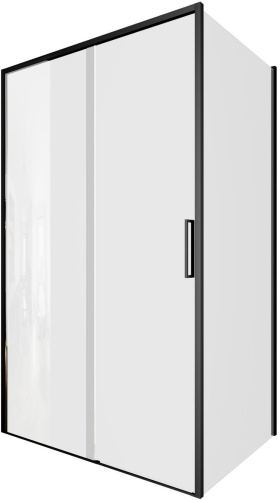 Душевой уголок Aquanet Pleasure Evo AE65-120x90-BT 120х90 стекло прозрачное профиль черный без поддона