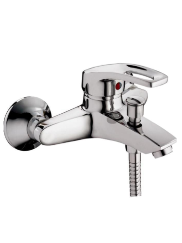 Смеситель для ванны WeltWasser WW MX ISAR 503 -10000002012 настенный хром без термостата