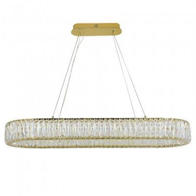 Люстра подвесная Newport 8240 8240N/90 oval gold