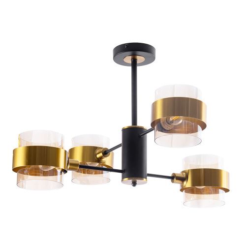 Люстра на штанге Arte Lamp Carlo (Царло) A8205SP-4BK
