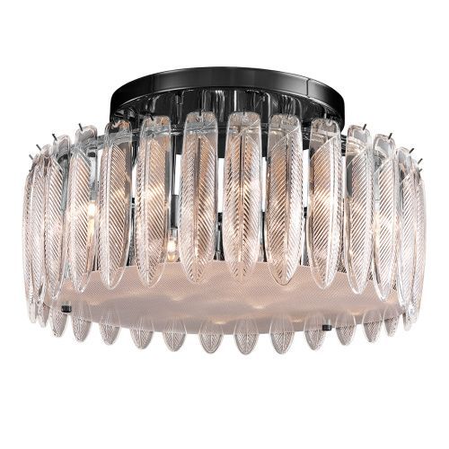 Люстра потолочная Delight Collection Piuma (Пиума) MX22027002-D85 matt black