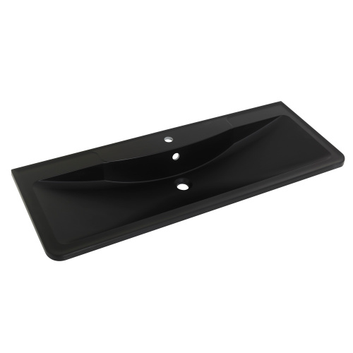 Раковина из искусственного камня BelBagno BB1200/455-LV-ART-ALR-NERO 120х46 накладная цвет черный матовый 1 отверстие под смеситель Раковина из искусственного камня BelBagno BB1200/455-LV-ART-ALR-NERO 120х46 накладная цвет черный матовый 1 отверстие под смеситель