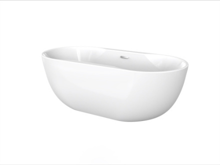 Ванна акриловая BelBagno BB28 179,5х85,5 отдельностоящая овальная