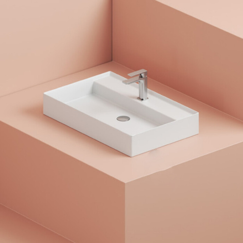 Раковина Artceram Scalino 75 см SCL008 01 00 накладная/подвесная цвет белый
