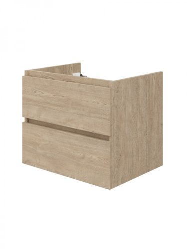 Тумба под раковину Teymi Laina T60807 60х46х50 подвесная цвет дуб светлый
