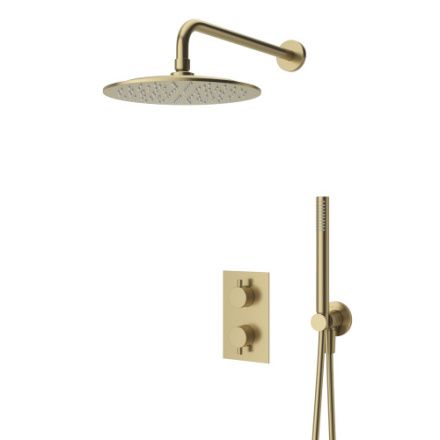 Душевая система Cezares LEAF LEAF-DSIP-T-25-SR встраиваемая