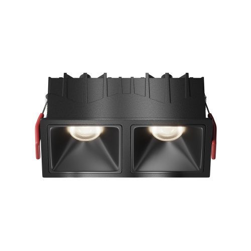 Светильник встраиваемый Maytoni Technical Alfa LED DL043-02-10W4K-SQ-B-1