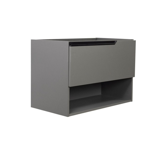 Тумба под раковину Visobath Eleven 85602/Ceniza 80х45х55 подвесная цвет темно-серый
