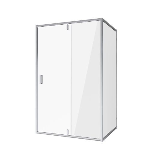 Душевой уголок Niagara Nova NG-63-11A-A80 110х80 стекло прозрачное профиль хром без поддона