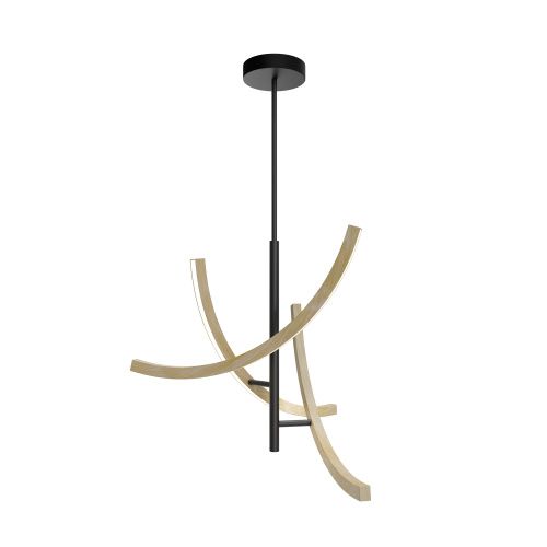 Светильник подвесной Maytoni Wabi Modern MOD428PL-L27BK