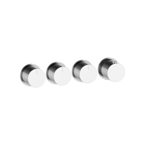 Смеситель для душа Gessi Habito 63436#031 встраиваемый в стену хром с термостатом