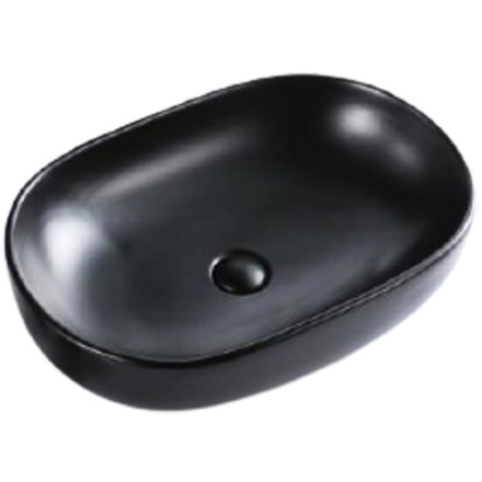 Раковина BelBagno 42 см BB1084-H301 накладная цвет черный матовый