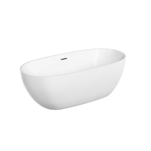 Ванна акриловая Sancos Flo FB02 170х80 отдельностоящая овальная