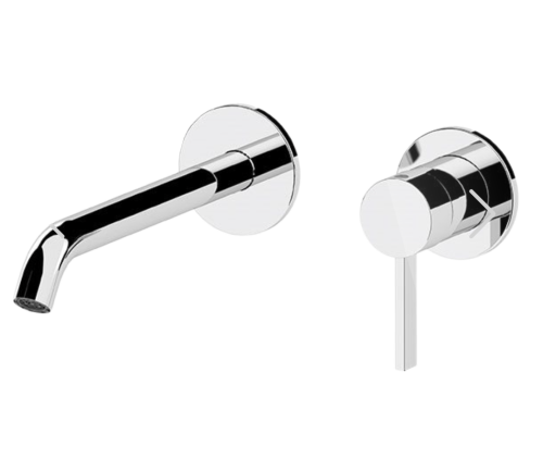 Смеситель для раковины Remer Metrica MC15PL встраиваемый в стену хром