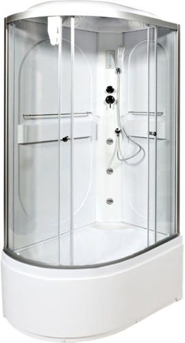 Душевая кабина AvaCan L620RGM+EL 120х80 асимметричная