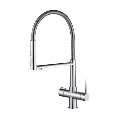 Смеситель для кухни Rose R758 на мойку хром