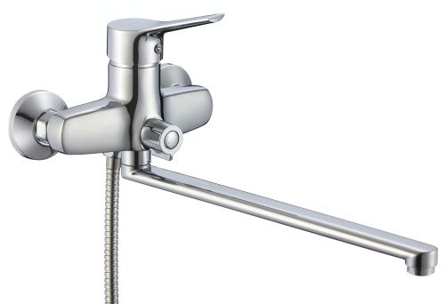 Смеситель для ванны D-Lin D147418 настенный хром