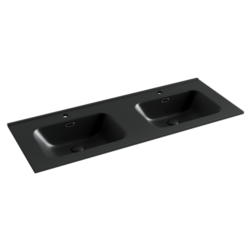 Раковина Ceramica Nova ELEMENT 121 см CN7004MB накладная цвет черный матовый