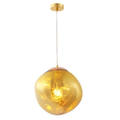 Светильник подвесной Crystal Lux Malaga (Малага) MALAGA SP1 D280 GOLD