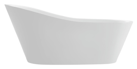 Ванна акриловая BelBagno BB63-1800-W0 180х82 отдельностоящая овальная