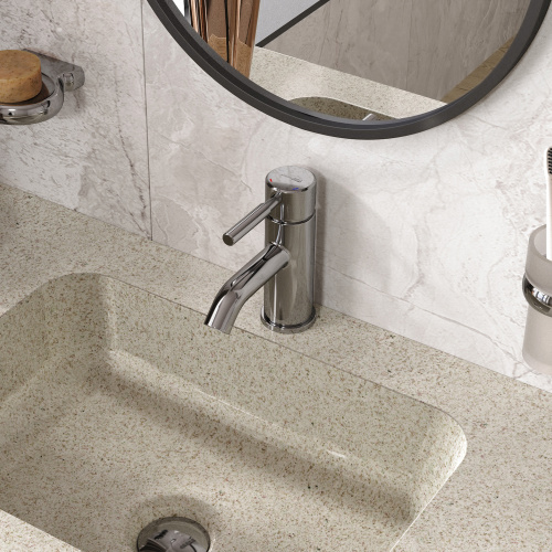 Смеситель WasserKRAFT Main 4100 4105 на раковину хром