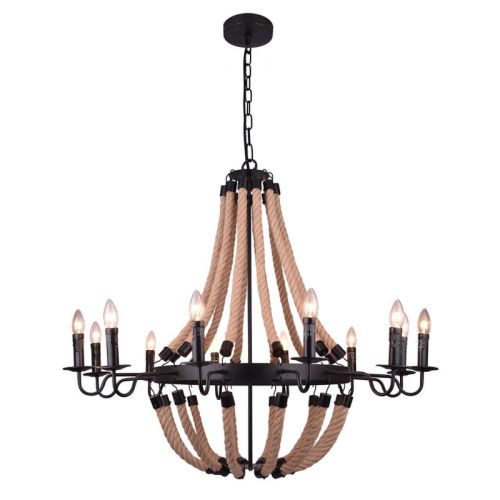 Люстра подвесная Arte Lamp Marsiglia (Марсиглиа) A8956LM-12BK