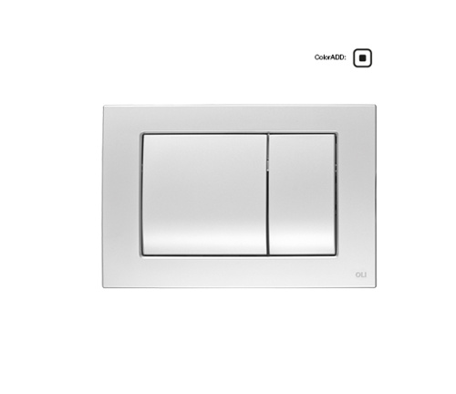 Кнопка смыва Oli METAL DUAL 656006