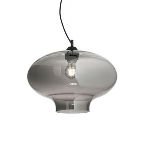 Светильник подвесной Ideal lux Bistro Fume (Бистро Фуме) Bistro SP1 Round Fume