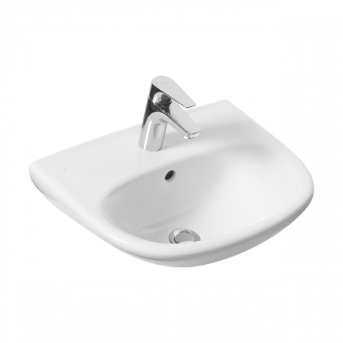 Раковина из сантехнического фарфора Jika Zeta 8103900001049 40х50 подвесная цвет белый