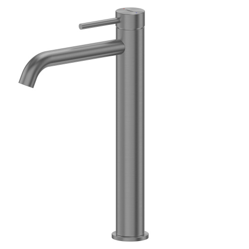 Смеситель Abber Wasser Kreis 316 AF8111BGG-L на раковину оружейная сталь брашированная