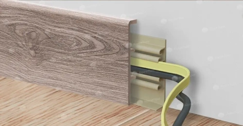 Напольный плинтус Alpine Floor Rico Concept RC 80207 Дуб имбирь