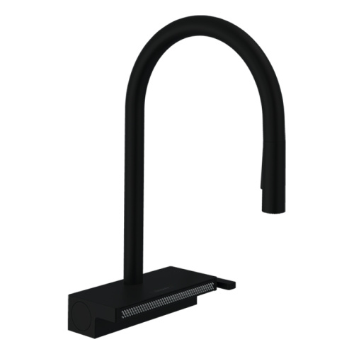 Смеситель для кухни Hansgrohe Aquno Select 73831670 на мойку черный
