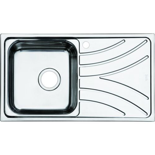 Кухонная мойка IDDIS Arro ARR78PLi77 78х44 цвет хром поверхность глянцевая