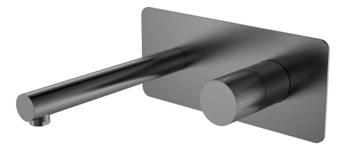 Смеситель Boheme Stick 125-GM.2 встраиваемый графит