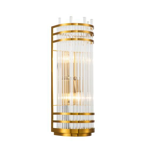 Светильник настенный Delight Collection Wall lamp (Валл ламп) KM1284W-2 brass