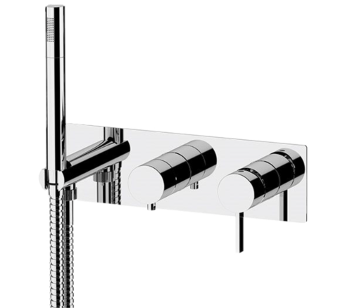 Смеситель для душа Remer Metrica MC97D2 встраиваемый в стену хром