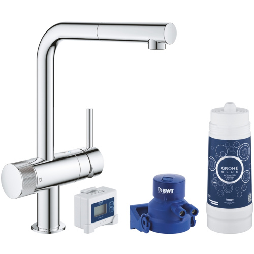 Смеситель  Grohe Blue 30382000 на столешницу хром