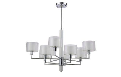 Люстра на штанге Crystal Lux Maestro (Маестро) MAESTRO SP-PL5+5 CHROME