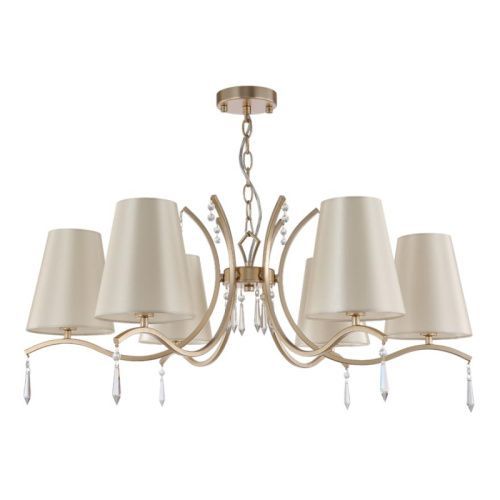 Люстра подвесная Crystal Lux Renata (Рената) Renata SP6 Gold