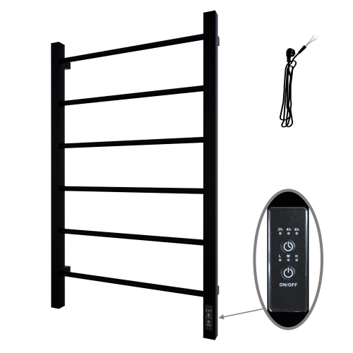 Полотенцесушитель Altasan Каталея КаталеяСП5080ЧМ подвесной 50х81 электрический черный матовый