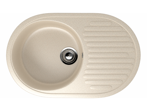 Кухонная мойка Ulgran Classic U-107-328 73х46 цвет бежевый