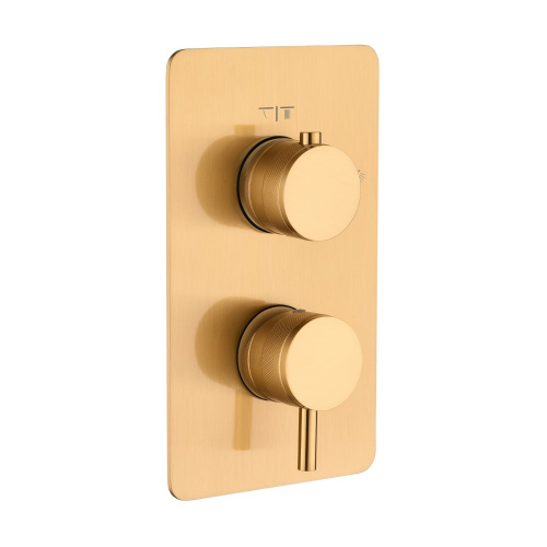 Смеситель для душа Boheme Cell 135-2-BR встраиваемый в стену бронза