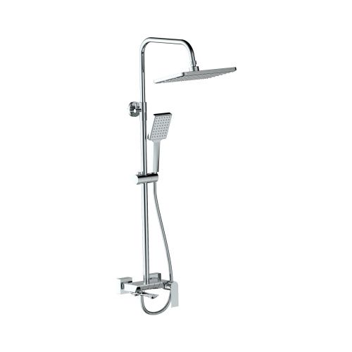 Душевая стойка Haiba HB24639 настенная цвет хром