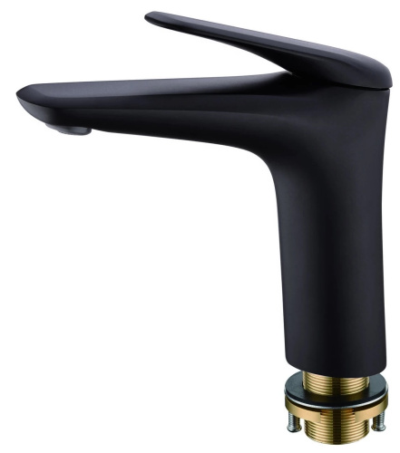 Смеситель Rush Nevis NE1735-12black на раковину черный