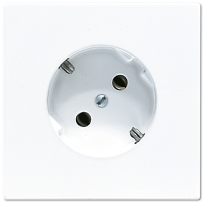 Розетка штепсельная Jung Serie LS (Серие ЛС) LS520-45WW
